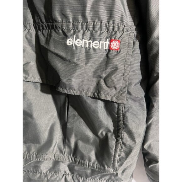 Elements Skateboard Mens L Winter Ski Snowboarding Coat Parka Woods &Thread O4 - Picture 2 of 7